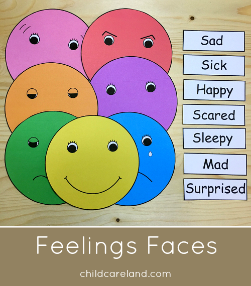 newsletter for parents theme emotions preschool