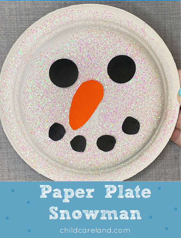 How to Make an Adorable Paper Plate Snowman Craft