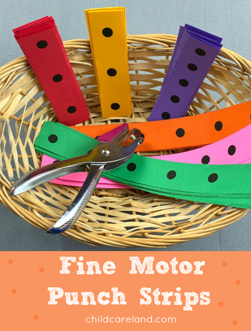 13 Hole Punch Activities For Fine Motor Fun With Young Learners - Teaching  Expertise