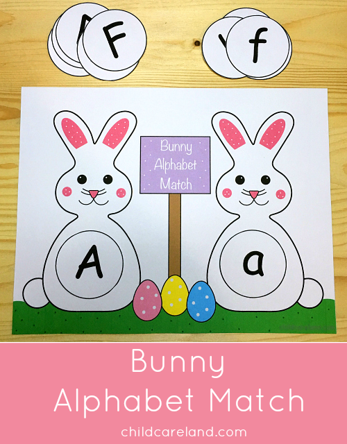 Bunny Alphabet Match